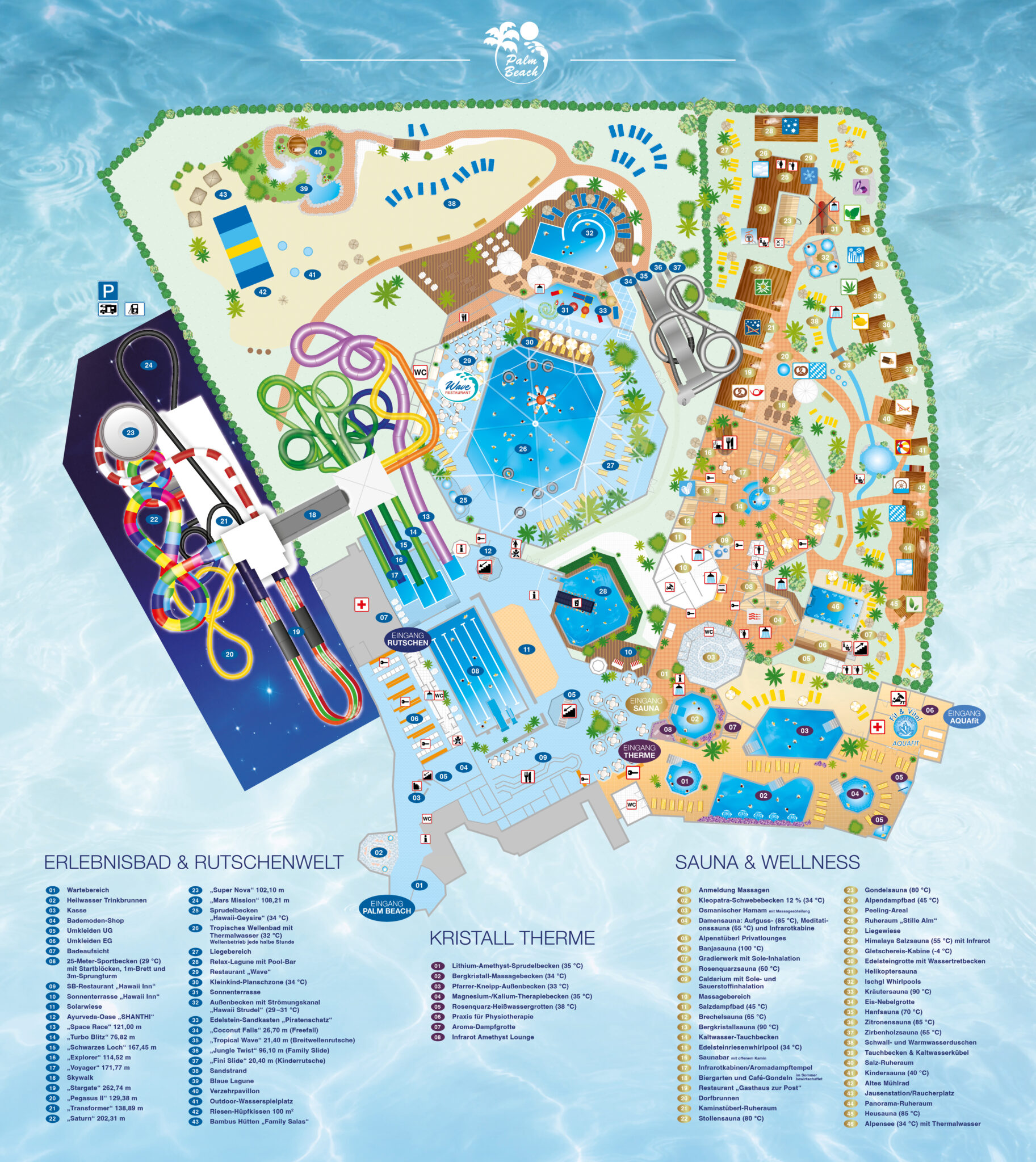 Palm Beach Preise Familienkarte